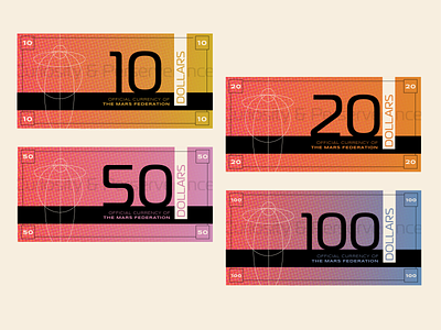 Currency Design - Weekly Warmup design graphic design illustrator typography