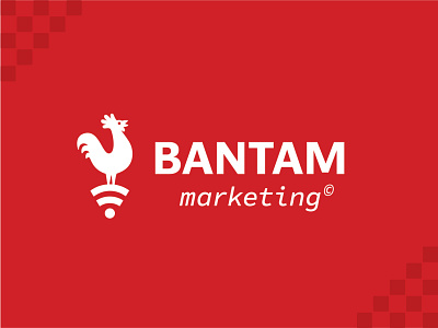 Bantam Marketing Logo Design branding design graphic design illustration illustrator logo logo design typography