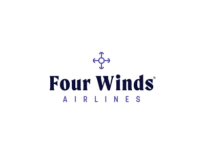 Four Winds Airlines // Identity Concept brand design branding design graphic design identity identity branding identitydesign logo logo design logodesign typography visual identity