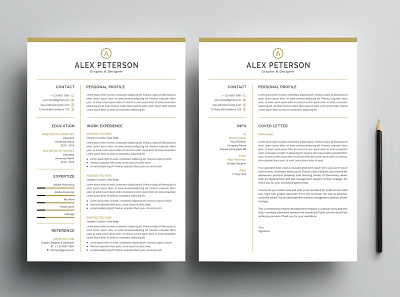 Alex Peterson Resume Template bankers resume clean resume creative resume cv doctors resume infographic resume job seekers modern