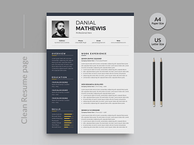 Resume clean resume creative resume job seekers