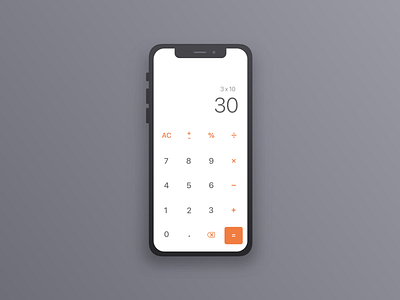 Daily UI 004: Calculator app calculator dailyui design interface mobile interface ui ui daily