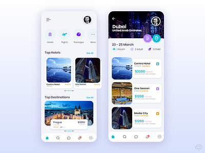 MacQueen - Travel App UI