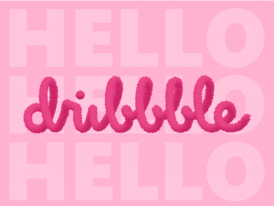 Hello Dribbble