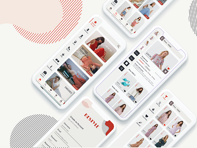 Shopping App app branding clothes shop design ecommerce app icon minimal service shopping ui ux web