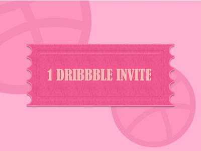 Dribbble Invite Giveaway