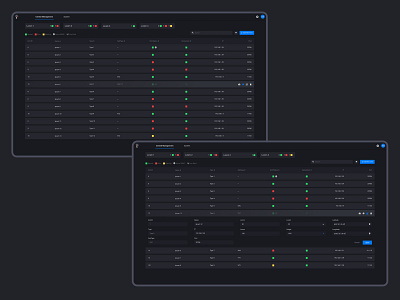 Expandable Datatable Design