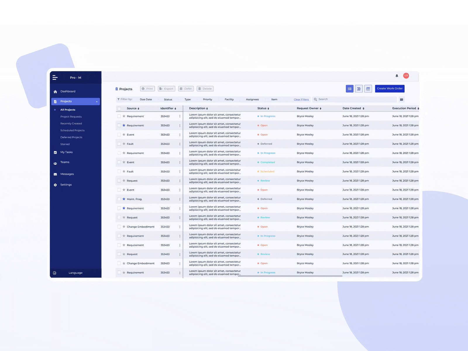 Browse thousands of Datatable images for design inspiration | Dribbble