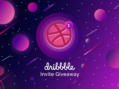 Dribbble Invitation animation branding clean design flat gradient graphic art graphic design identity illustration illustrator landing landing page minimal typography ui ux vector website