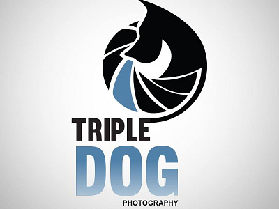 Logo Tripledog photography design logo