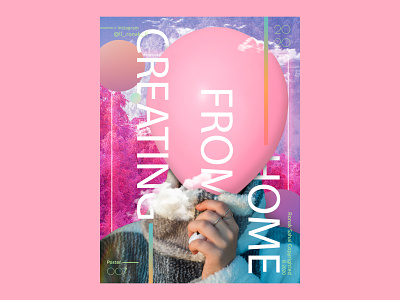 Creating From Home - Poster Design