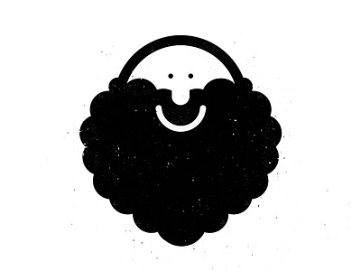 Bald and Bearded beard character illustration