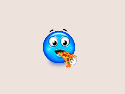 Pizza 2d animation bulgaria dinner emoji emoticons food lunch pizza пица смайл