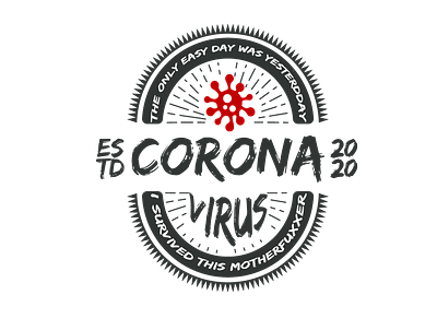 corona virus corona coronavirus design icon logo typography virus