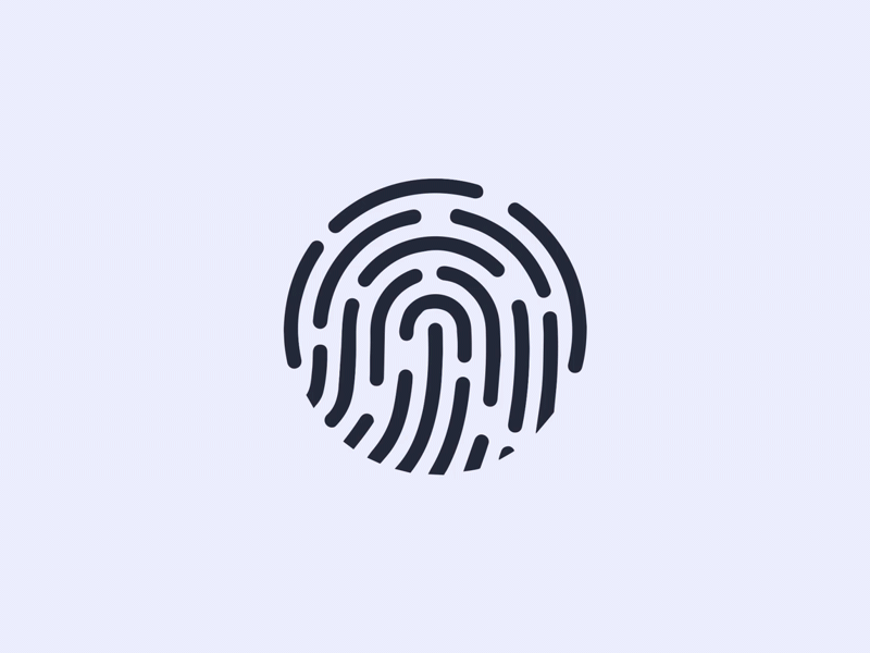 Fingerprint Scan Interaction by Nikos Lymperopoulos on Dribbble
