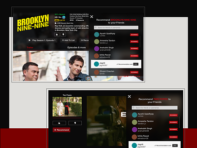 Netflix Social: Redesign