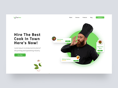 Hero Scene - Landing Page