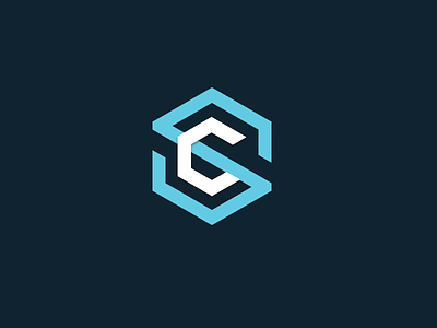Smith+Crown Logo bitcoin branding design hexagon logo simple