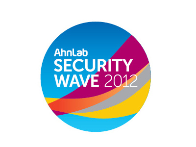 AhnLab SECURITY WAVE 2012 design graphic