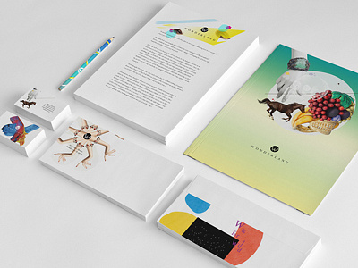 Identity offer for Wonderland ataka branding bureau design identity kiev line pitch ukraine wanderland