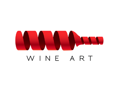 Wine Art branding logo