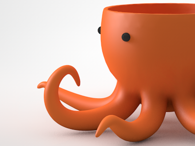Tea ball octopus product design tea ball