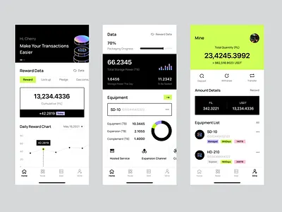 Crypto App Design crypto app design ux ui