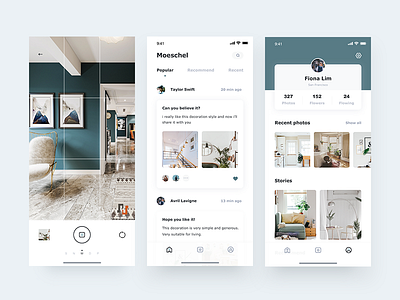 Home design ui app