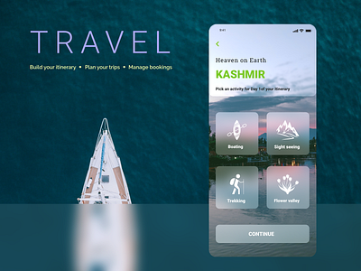 Daily UI challenge- Day 10 Background Blur Effect adobexd app background blur daily ui challenge design icons mobile app design travelapp ui ux visual design