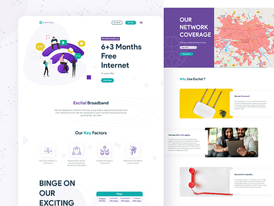 Broadband Service Landing Page