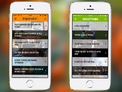 Sapendolo e CrazyTube App for iOS 7