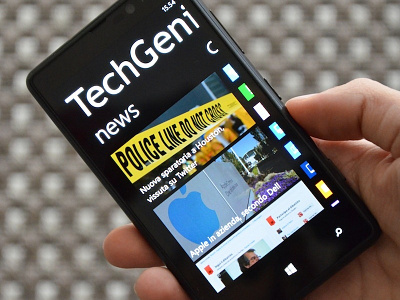 TechGenius App for Windows Phone 8