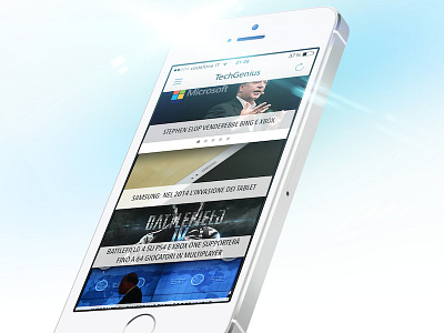 TechGenius App for iOS 7 is out app applicazione ios ios 7 news notizie tech techgenius tecnologia