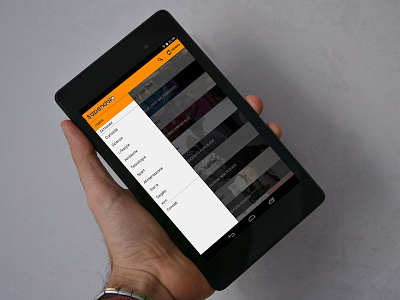 Sapendolo App for Android tablet