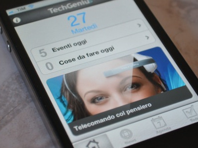 TechGenius app iPhone home app display iphone retina techgenius ui