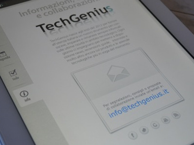 TechGenius app iPad info app display info ipad retina techgenius ui