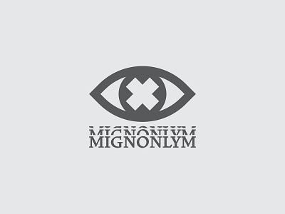 MIGNONLYM apparel apparel logo branding branding and identity eye logo fashion fashion artist icon logo logo design personal branding type typography