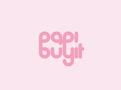 papibuyit branding branding and identity e commerce logo logo design startup typography