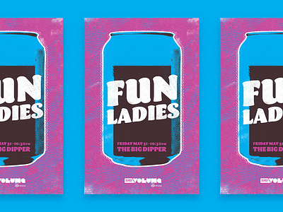 Volume 2019 • Fun Ladies Poster design fan art graphic design pop art poster design