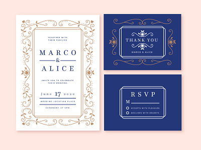 Wedding invitation