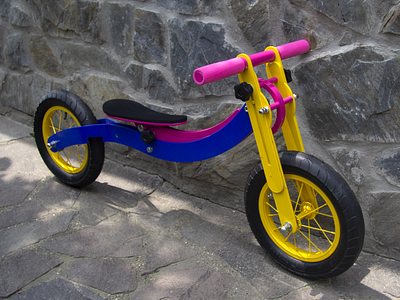 YAYO / Kids bike prototype bicycle design bike design branding kids bike product design prototype