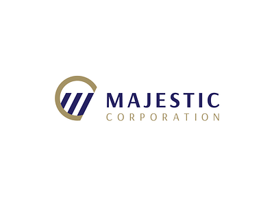 Majestic corporation brand identity branding logo logodesign logotype visual identity
