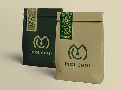 Moi Chai brand identity branding design logo logodesign logotype package package design tea visual identity