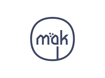 mak / grocery store brand identity branding design food food logo grocery store logo logodesign logotype visual identity