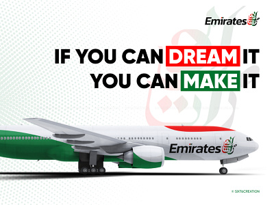 EMIRATES LOGO CONCEPT branding design emirates illustration logo sixt6creation typography uae ui ux vector