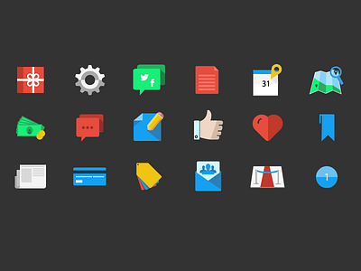 Freqntr Icons comment discover flat gear gift icon like list offers perks