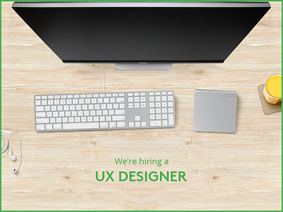 We're Hiring a UX Designer
