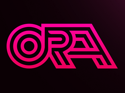 ORA Logo 2d logo minimalistic monogram simplistic