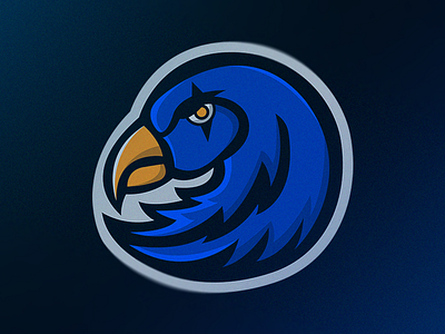 Blue Birds Mascot Logo 2d logo badge blue bird branding concept design esports illustration logo mascot mascot design mascot logo premade