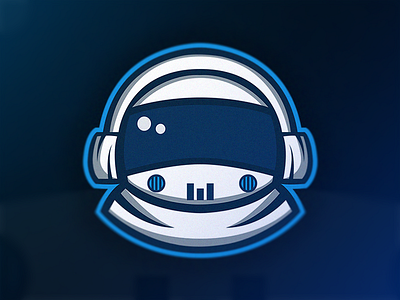 The Astronomer Mascot Logo astronomer branding concept design esports illustration logo mascot mascot design mascot logo spaceman vector
